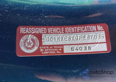 2016 Chevrolet Silverado 2500Hd High Country z USA, uszkodzony, nr VIN 1GC1KXE8XGF287036